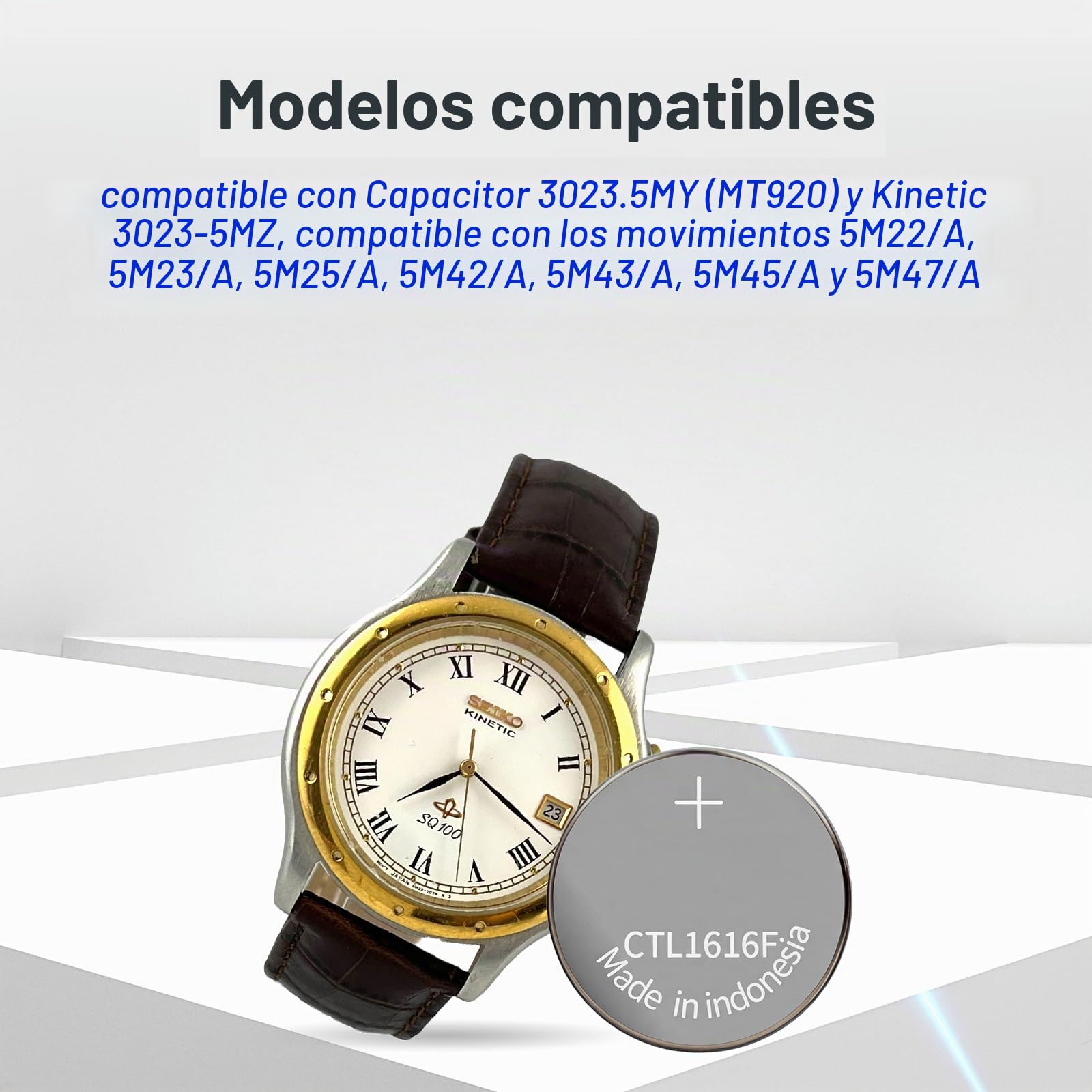 Batería de repuesto MT920 compatible con 3023-5MY 30235-5MZ SL920 TC920S 5M22 5M23 5M25 5M42 5M43 5M45 5M47 5M54 5M62 5M63 5M65 5S222 7M22. Batería cinética de condensador YT52 YT57 YT58