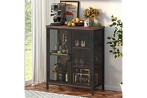 Rustic Oak Kitchen Bar Cabinet: The Ultimate Storage Solution for Your Home