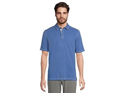 Johnston & Murphy Vintage Slub Polo Men