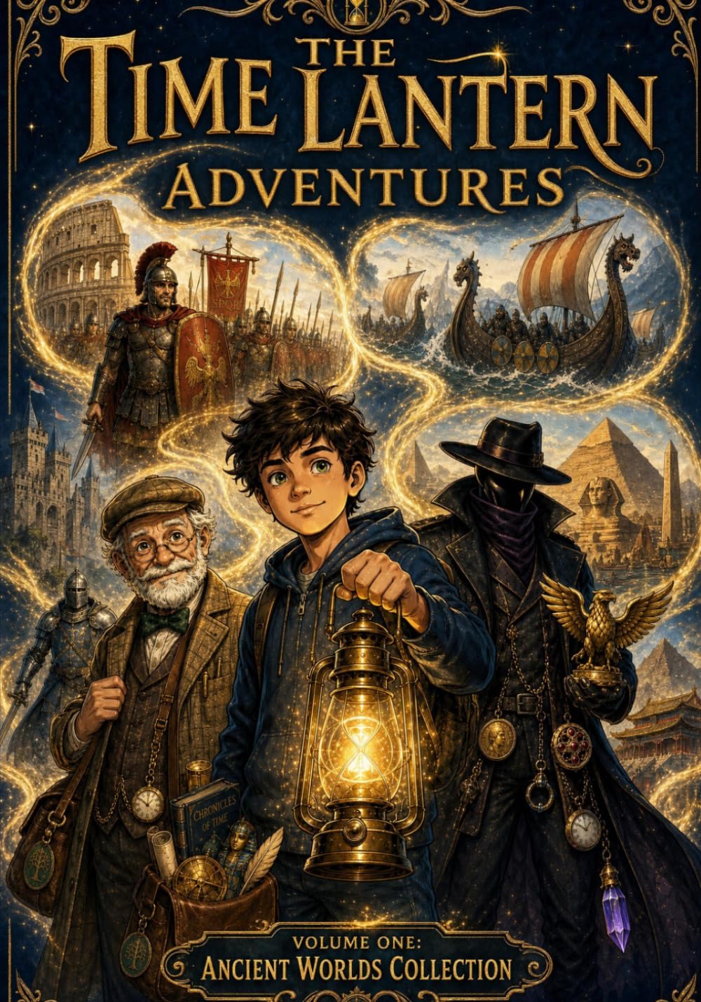 The Time Lantern Adventures: Volume 1 The Ancient Worlds Collection