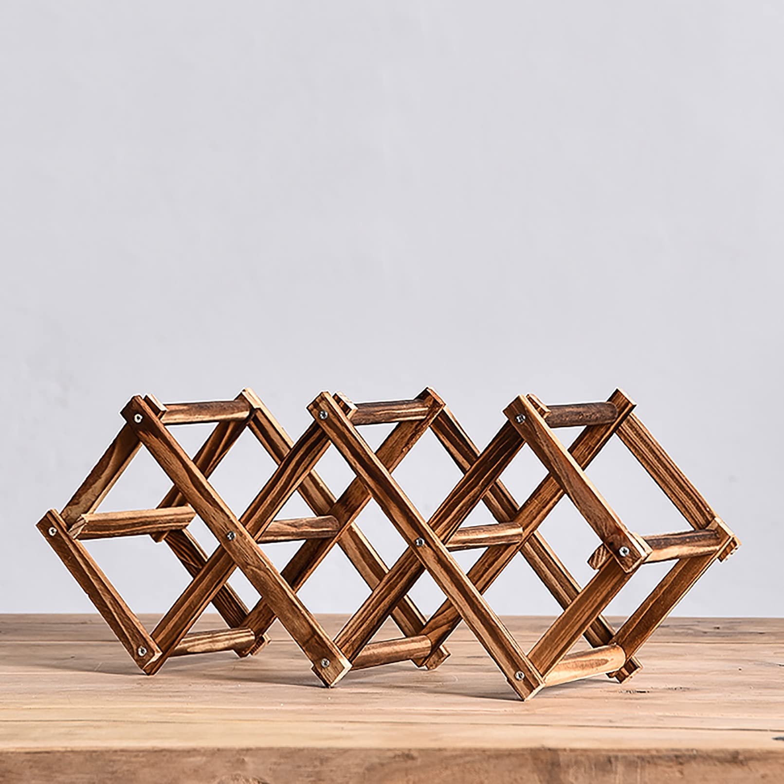 Casier à vin pliable en bois : protégez vos bouteilles et optimisez votre cuisine