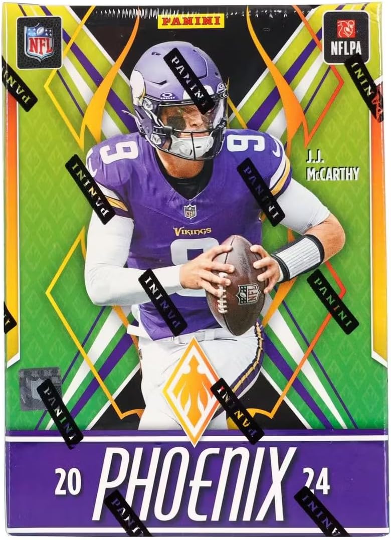 2024 Panini Phoenix Football 6-Pack Hobby Blaster Trading Card Box (Two Autographs Per Box)
