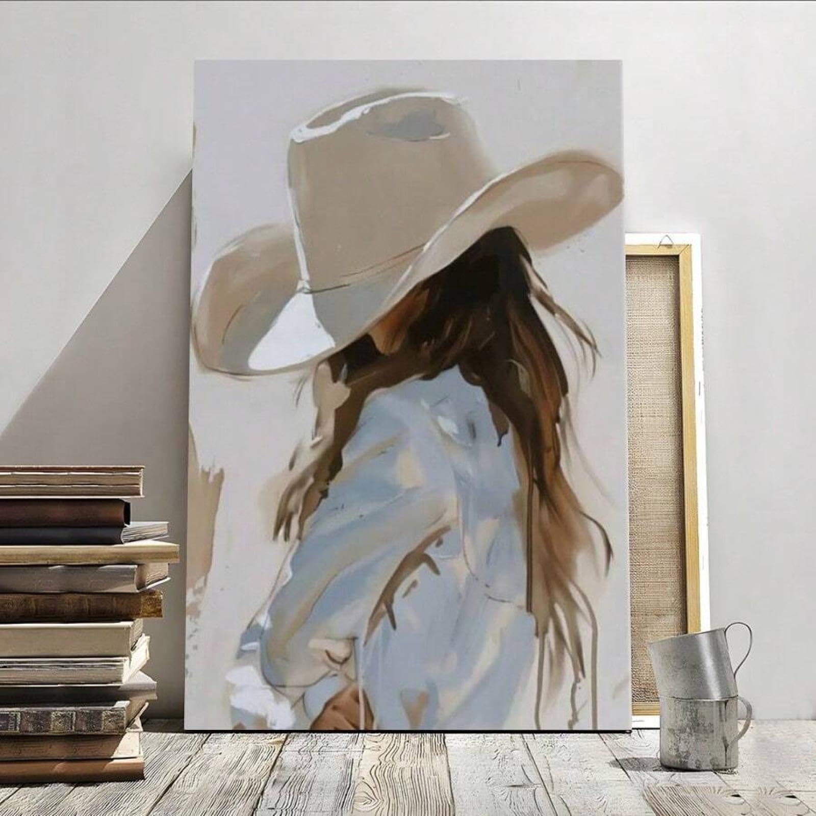 Affiche murale sur toile style western pour une ambiance douce - 7