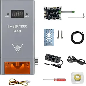 Laser Tree 40W Diode Laser Module with Air Assist & High Accuracy for Cutter