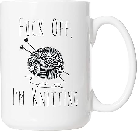 F*** Off I'm Knitting Mug