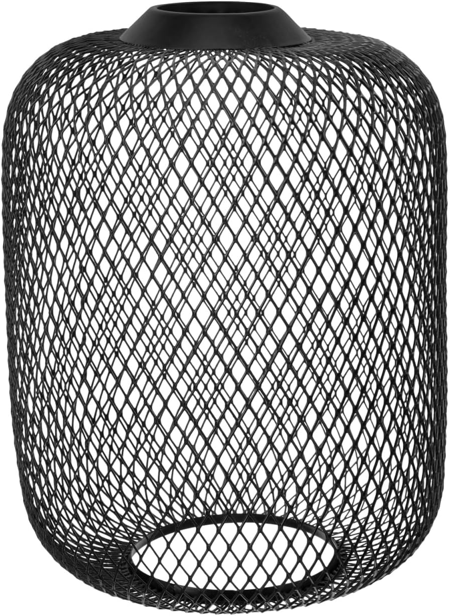 Gadpiparty Hollow Out Metal Wire Lamp Shade Mesh Cover Pendant Light Cage Ceiling Light Cover 8.27 Inch Decorative Wire Lamp Shade for Home Dining Kitchen