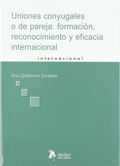 Uniones Conyugales o de Pareja: Formacion Reconocimiento y Efica Cia i
