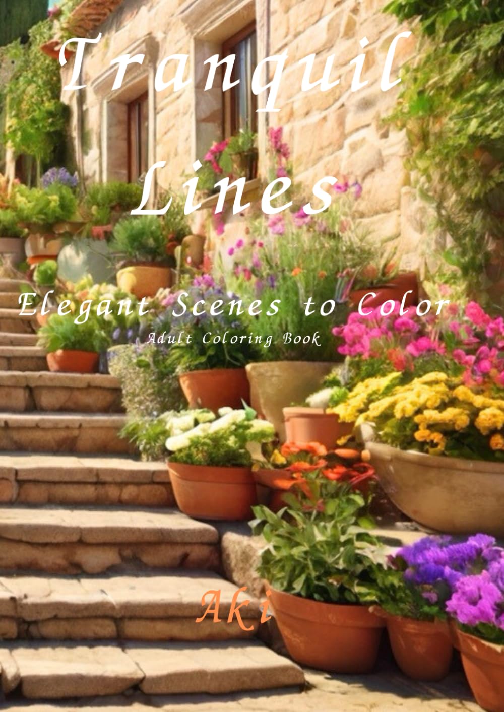 Tranquil Lines: Elegant Scenes to Color:Adult Coloring Book
