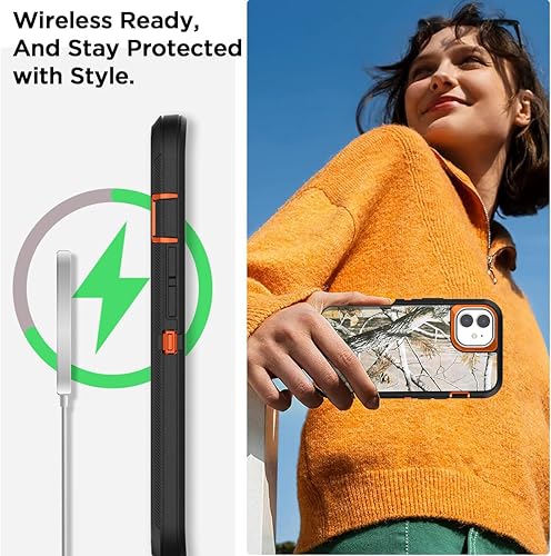 Miniatura 9 de AICase Funda para iPhone 11 con funda de clip para cinturón, resistente protección contra caídas, a prueba de golpes, a prueba de caídas, polvo, 3