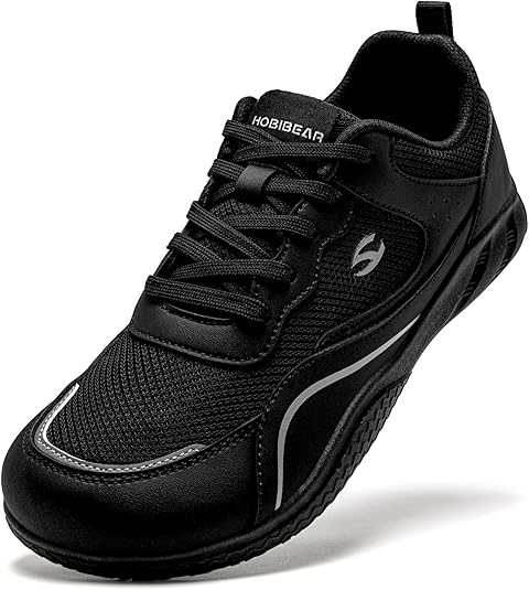 HOBIBEAR Zapatos Barefoot para Mujeres y Hombres | Caja de Dedos Ancha | Zapatillas Cómodas para Correr en Senderos