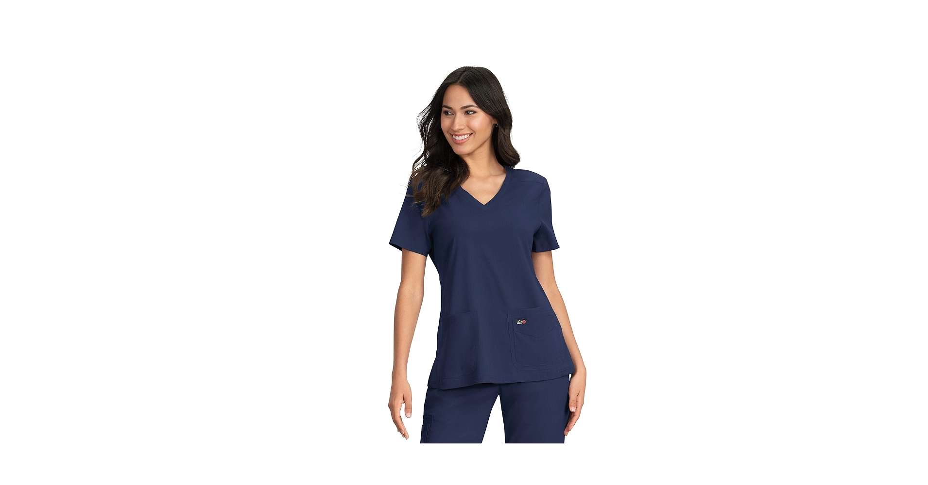 Amazon.com: KOI Lite 387 Women's Skye Top (Navy, XX-Small