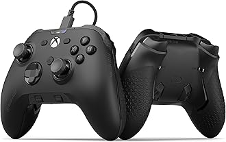 SCUF VALOR PRO Wired Performance Xbox Controller – Customizable Back Paddles, Instant Triggers, Hall Effect Thumbsticks, Audio Controls, Xbox Series X|S, Xbox One – Black