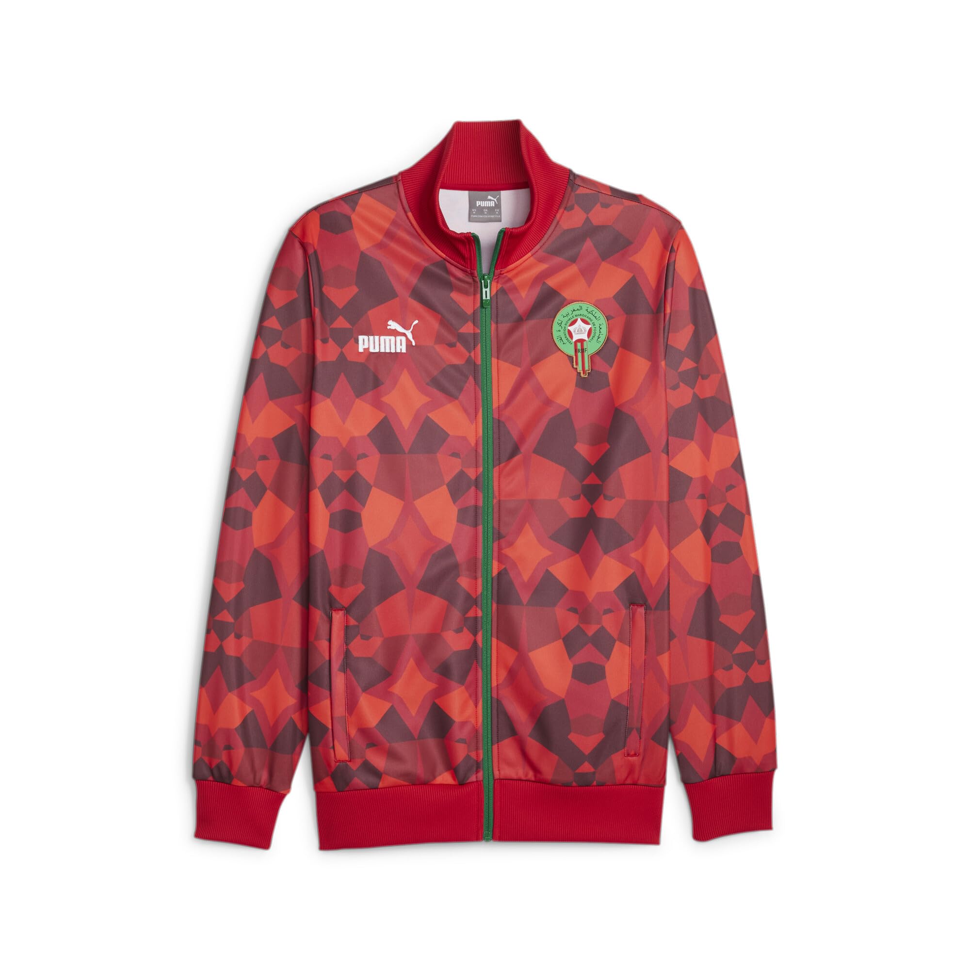Puma Men's Tango Red Morocco Ftblculture Tracksuit Jacket, L