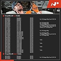 Vista 2 de A-Premium Sump de aceite de motor con tapón de drenaje compatible con Ford F-150 2011-2023, Expedition 2015-2024, Mustang 2011-2017, Transit-150