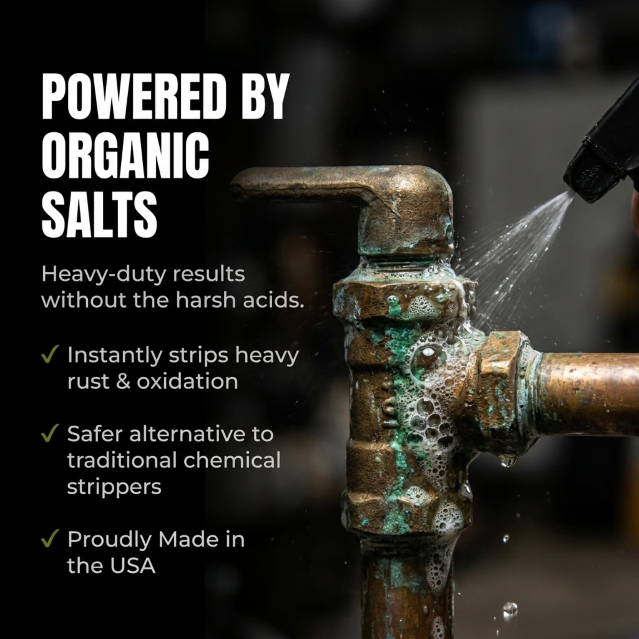 Flitz Instant Brass and Copper Tarnish Remover Spray Bottle