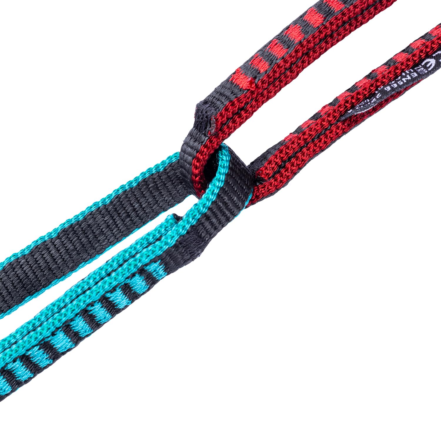 FIXE - Cabo de Anclaje Multichain Cinchless 90 cm en HMPE, Cinta Ajustable para Escalada y Alpinismo, Sistema sin Estrangular el Arnés, Resistencia 22 kN, Certificación EN566 y UIAA 104