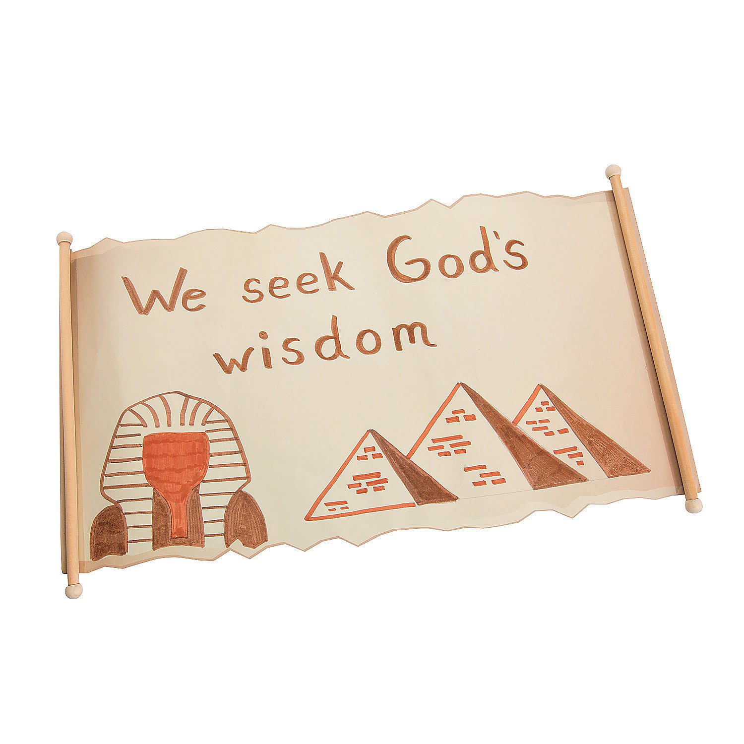 Fun Express DIY Scroll Craft Kits for Kids - Makes 12 - Good for School, VBS and Sunday School