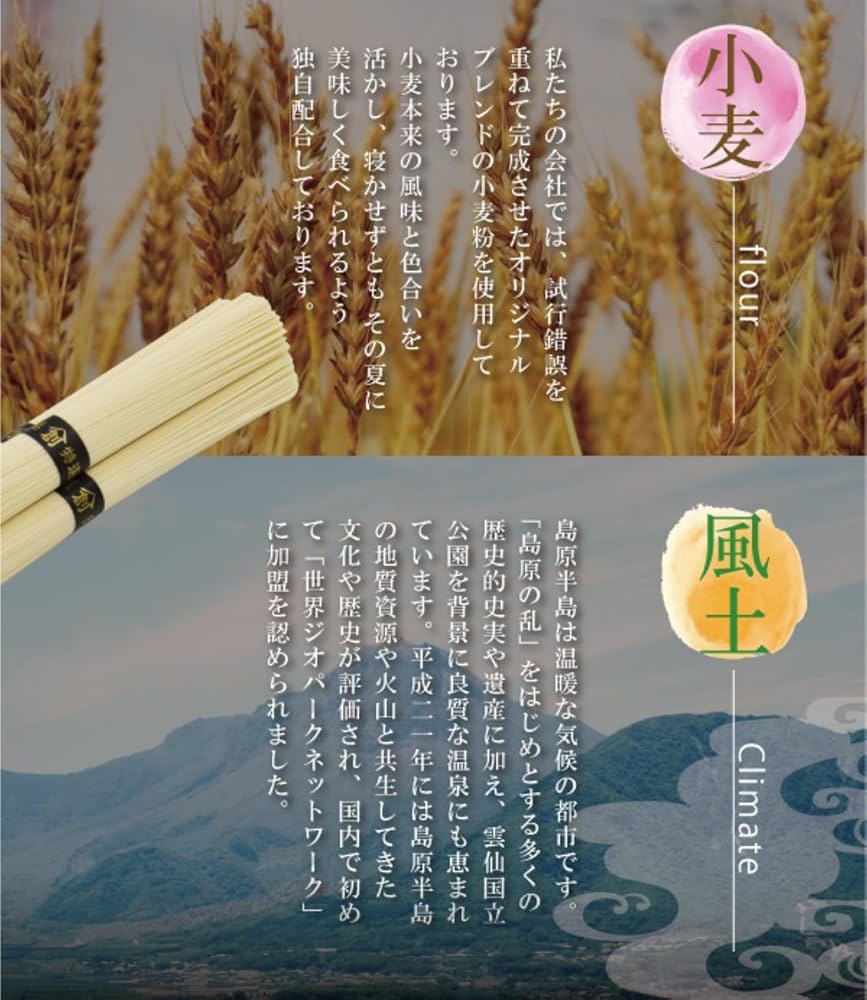 Amazon.co.jp: 島原創互物産 島原手延そうめん(BD-40) (50g×28束
