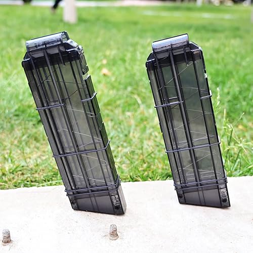 Miniatura 6 de 12-Dart Ultra Magazine, Dart Magazine Bullet Dart Clip para Nerf Ultra 2 piezas Negro