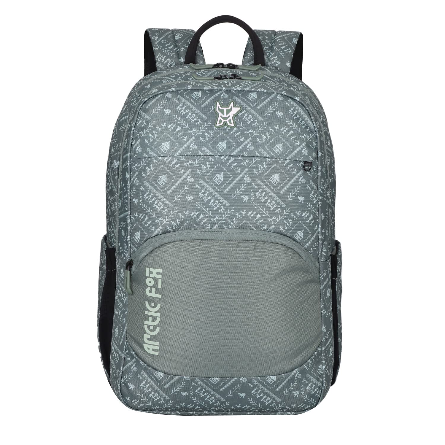 arctic fox Warli Tawny Port 15.5 Inch Laptop Backpack-picture-21