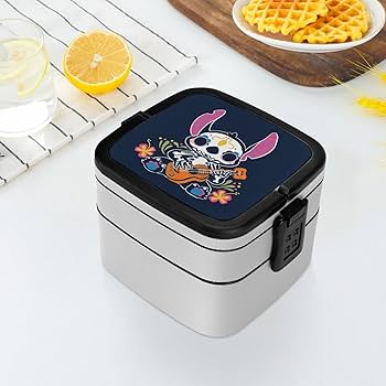 Amazon｜スティッチ 弁当箱 ランチボックス 2段 1000ml 大容量