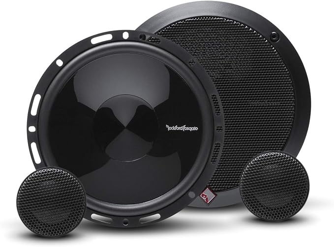 Rockford Fosgate P165 SE Punch 6 5 2 Way Component Speaker System with External Crossover Pair