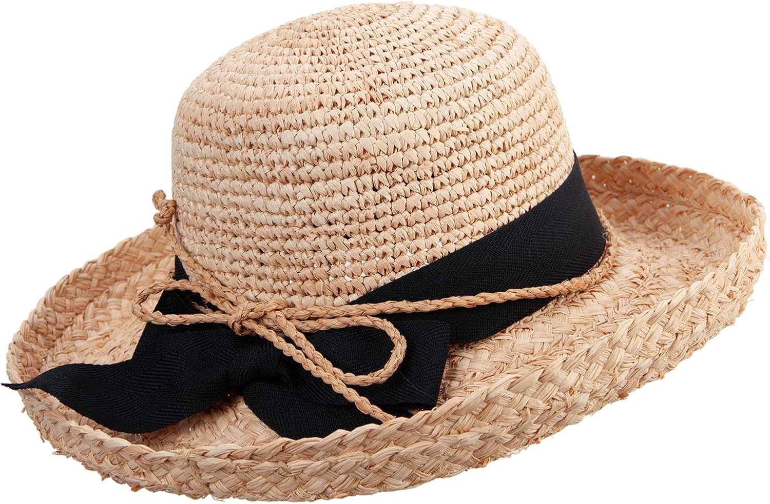 Jeanne Simmons Women's Crochet Crown Braided Brim Hat - Image 3