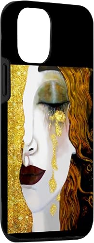 Miniatura 3 de Funda de inspiración para iPhone 13 Golden Tears painting by Gustav Klimt