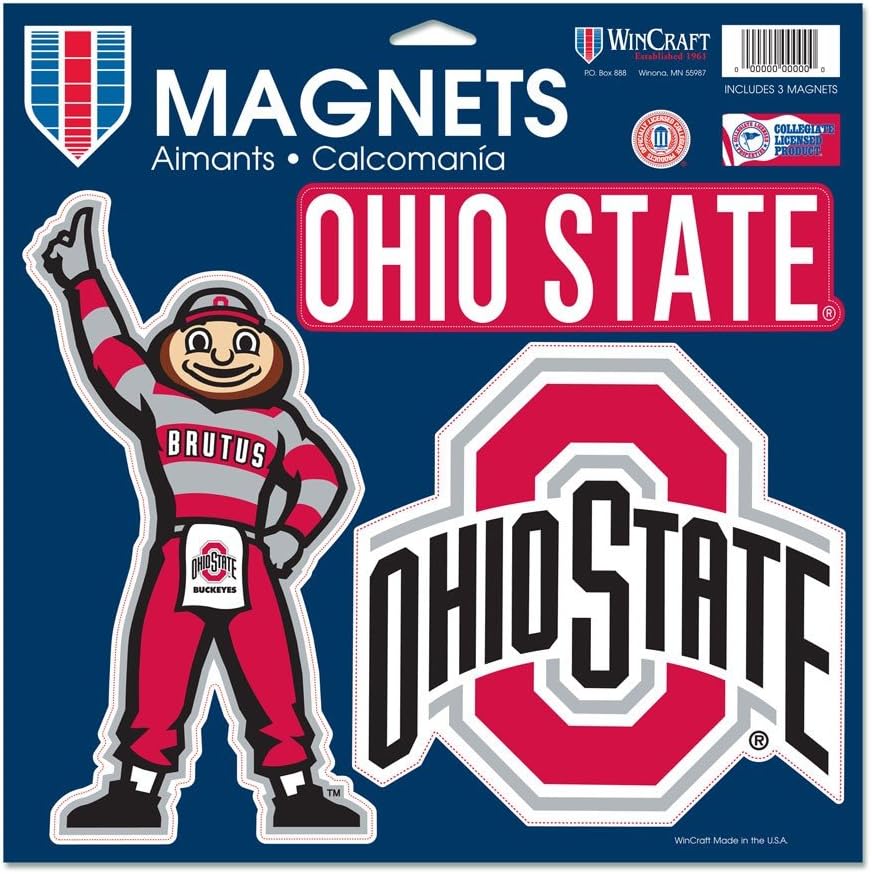 WinCraft NCAA Vinyl Magnet