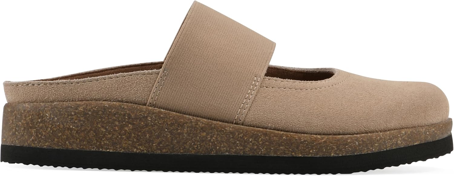 WHITE MOUNTAIN Women's Bassi Keyhole Signature Comfort-Molded Footbed Mule