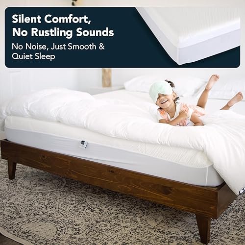 Miniatura 8 de Lull - Protector de colchón, impermeable, resistente a las manchas e hipoalergénico