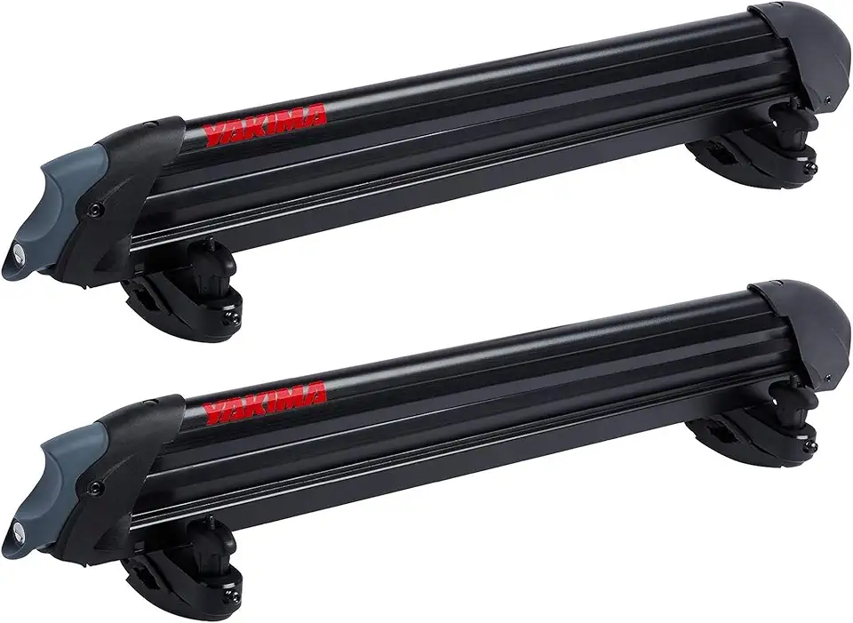 Yakima Ski &amp; Snowboard Car Roof Rack, Fits 6 Ski Pairs or 4 Boards, PowderHound 6 - for Reliable &amp; Secure Transport, Compatible with Yakima Crossbars