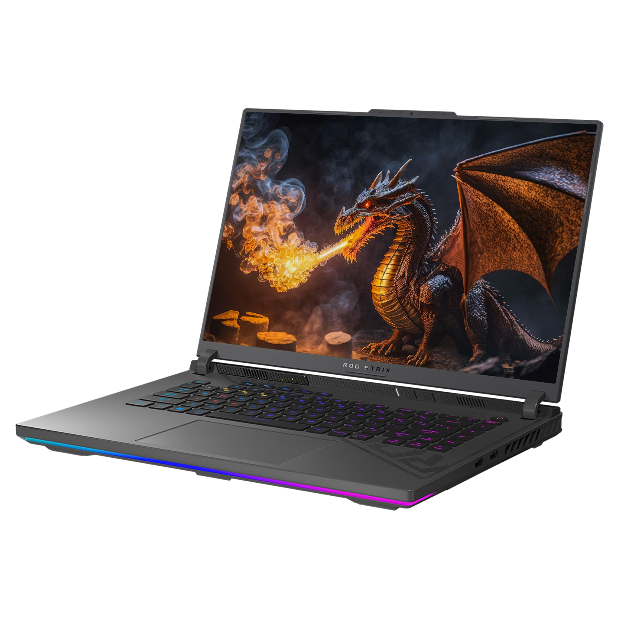 ASUS ROG Strix G18 Gaming Laptop, AMD Ryzen 9-8940HX, 64 GB DDR5 RAM, 2 TB PCIe SSD, 18" 2.5K (2560x1600) 240Hz Display, Nvidia G-Force RTX 5060, Tastiera RGB retroilluminata a 4 zone, W11 Home