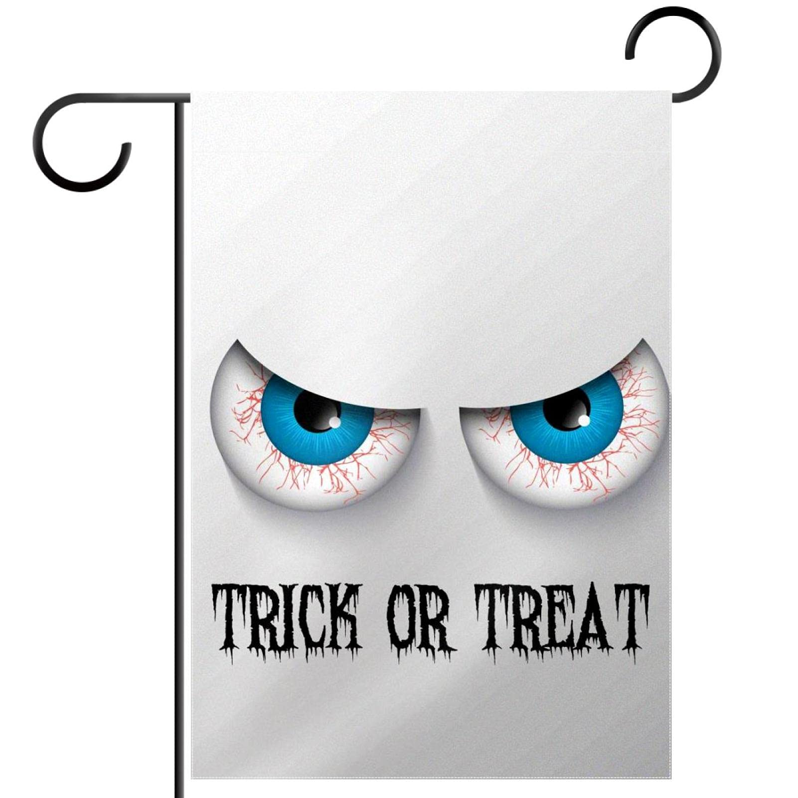 Drapeau de jardin Halloween durable en polyester à motif double face - 7