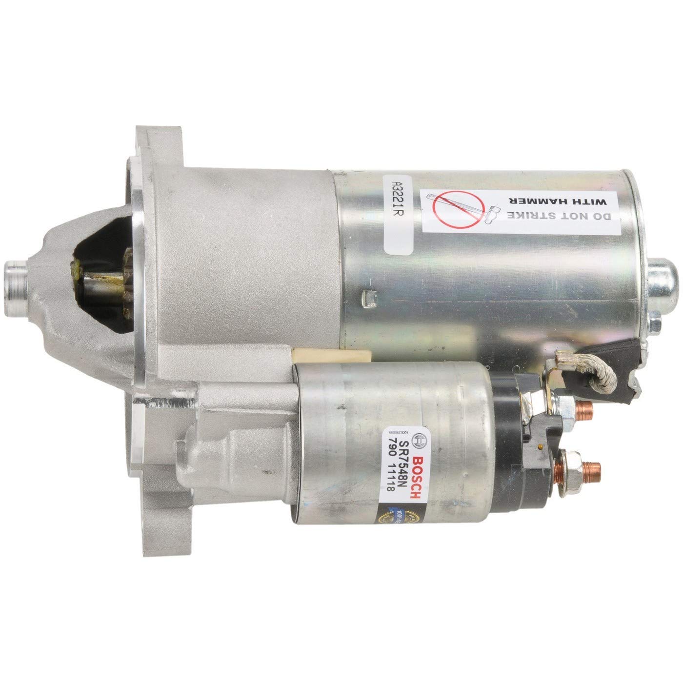 BOSCH SR7548N Premium 100% New Starter - Compatible with Select Ford Bronco, F-150, F-250, F-250 HD, F-350