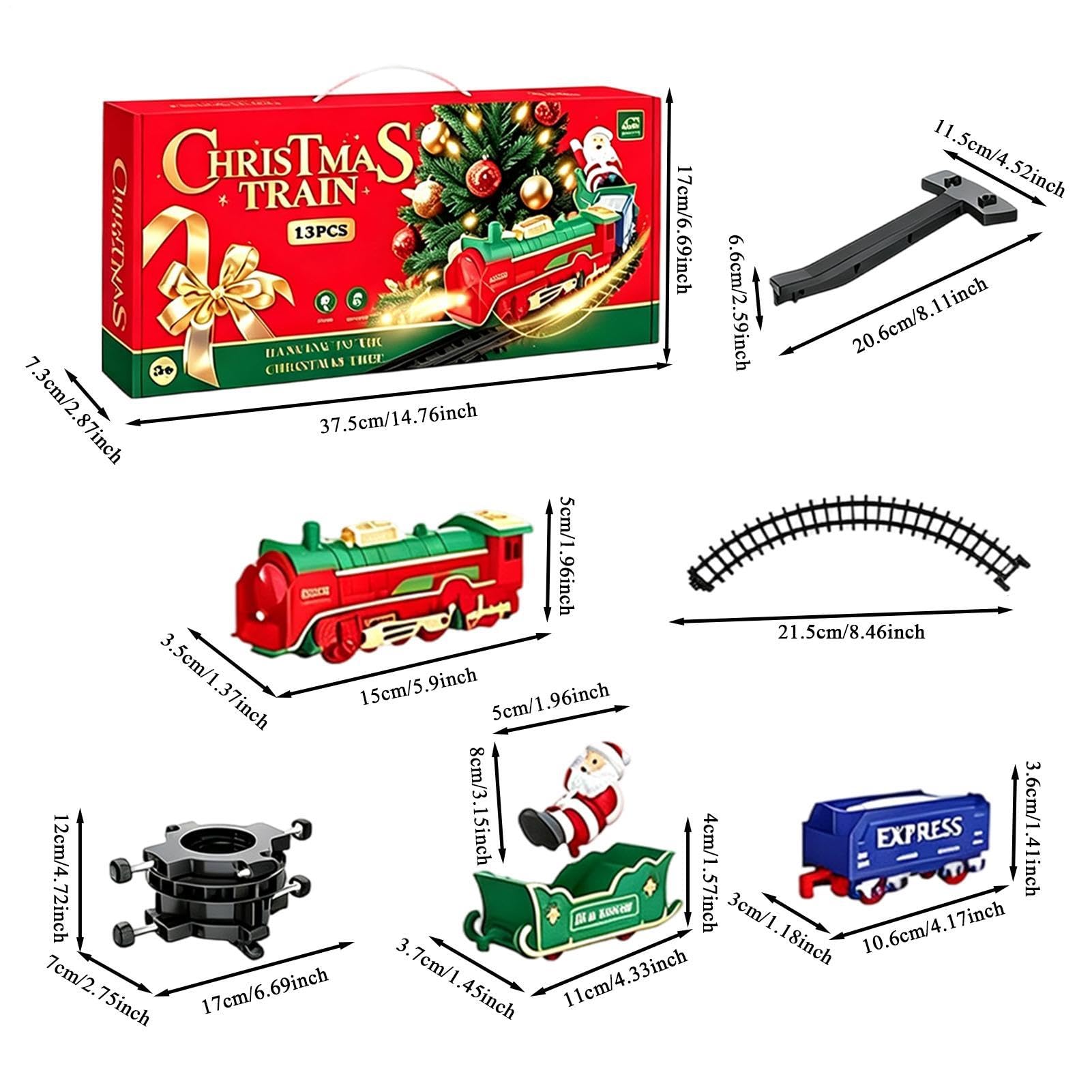 Set Per Albero Di Natale Con Luce Babbo Natale Piccoli Giochi Interattivi