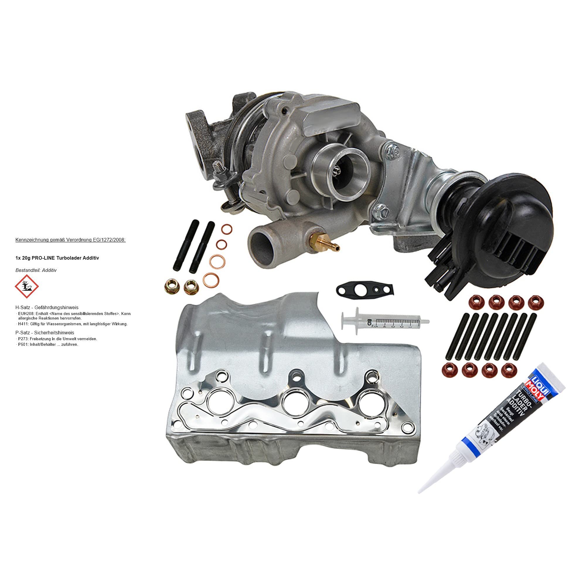 ATEC Germany 1x Turbocompressore pneumatico (EURO 4 D4), incl. kit di