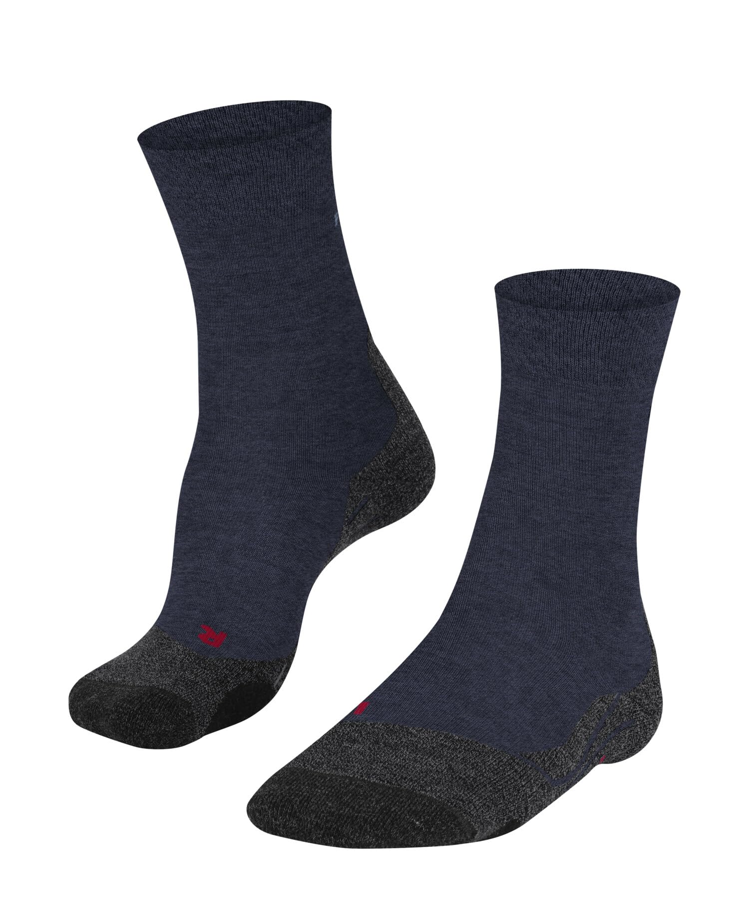 FALKE Men's TK2 Explore Melange M SO Wool Thick Anti-Blister 1 Pair Hiking Socks, Blue (Dark Blue Melange 6688), 8-9