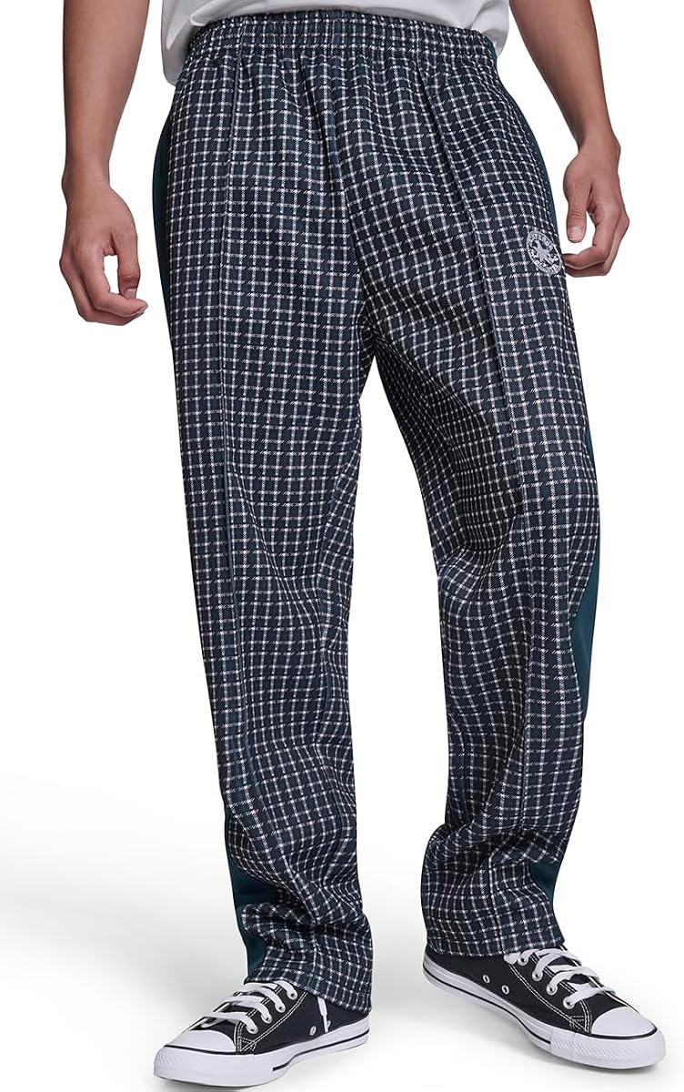 Converse Pantalón de chándal retro con parche Chuck para hombre