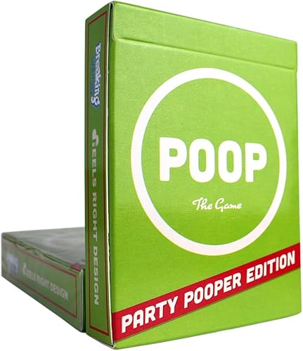 Juego de mesa Poop, edición Party Pooper de Breaking Games (versión en inglés)