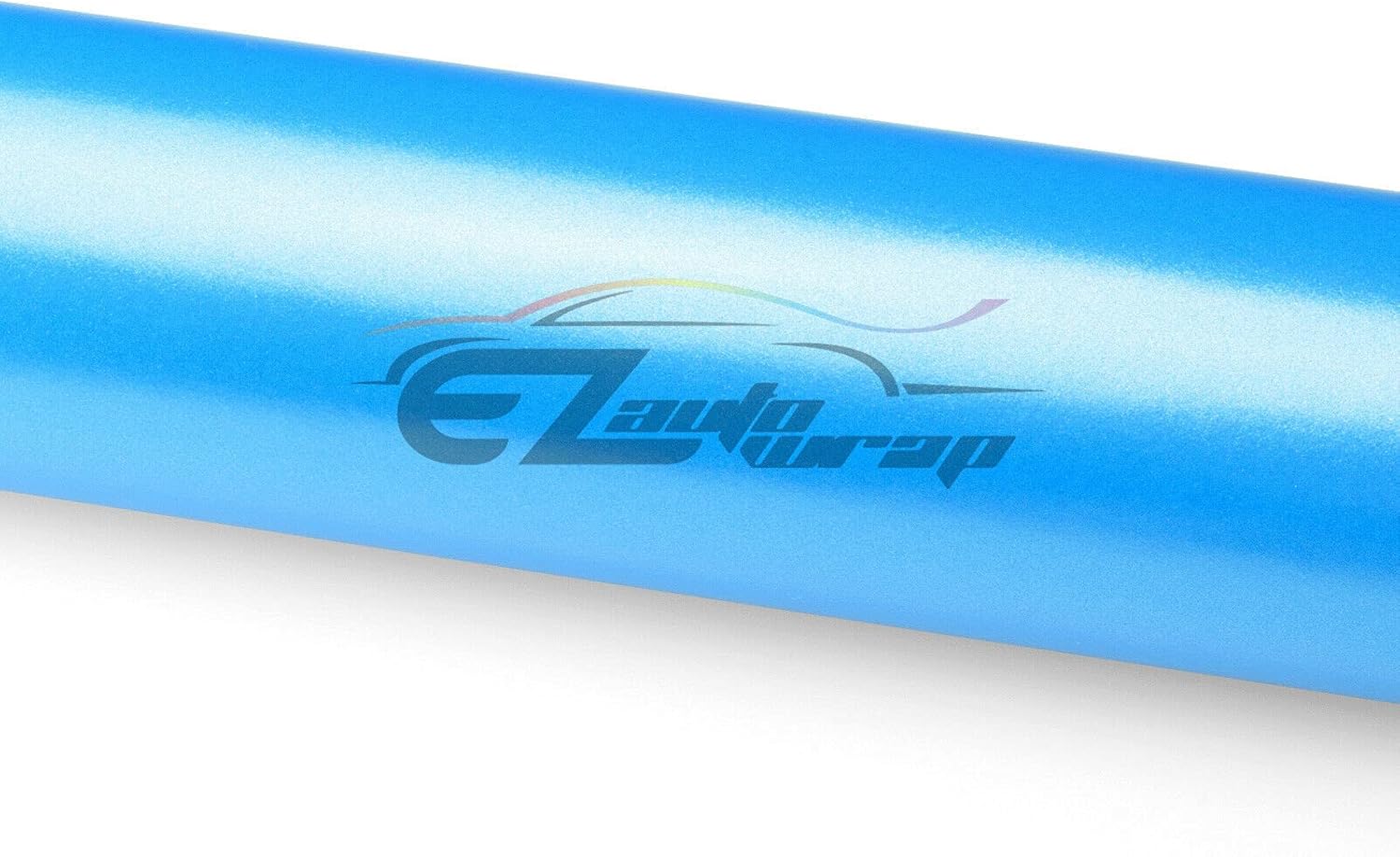 36"x60" (3FTx5FT) Azure Blue Matte Metallic Satin Pearl Vinyl Wrap Sticker Sheet Film Car Auto Vehicle DIY Decal Bubble Free Air Release Self Adhesive Peel and Stick Free Tool Kit