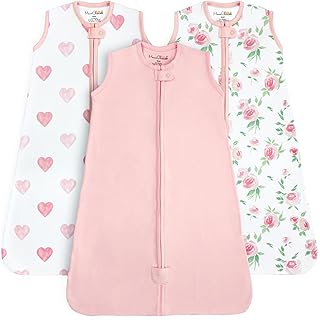 Mama Cheetah Baby Schlafsack, 0.5 TOG 100% Bio-Baumwolle, Ideal für den Sommer, Sommerschlafsack für Jungen und Mädchen, L (12-18 Monat)