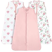 Vista 18 de Saco de dormir para bebé 1.0 TOG, manta portátil de algodón orgánico para bebé con cremallera bidireccional, saco de dormir de transición para bebé