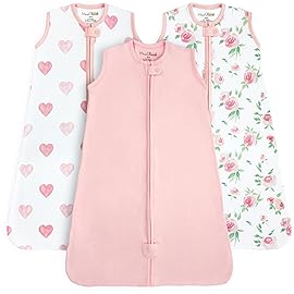 Mama Cheetah Baby Sleep Sack 0.5 TOG, Organic Cotton Baby Wearable Blanket with Two-Way Zipper, Swaddle Transition Baby Sleeping Bag for Newborn Infant Toddler Boy Girl, 18-24 Months