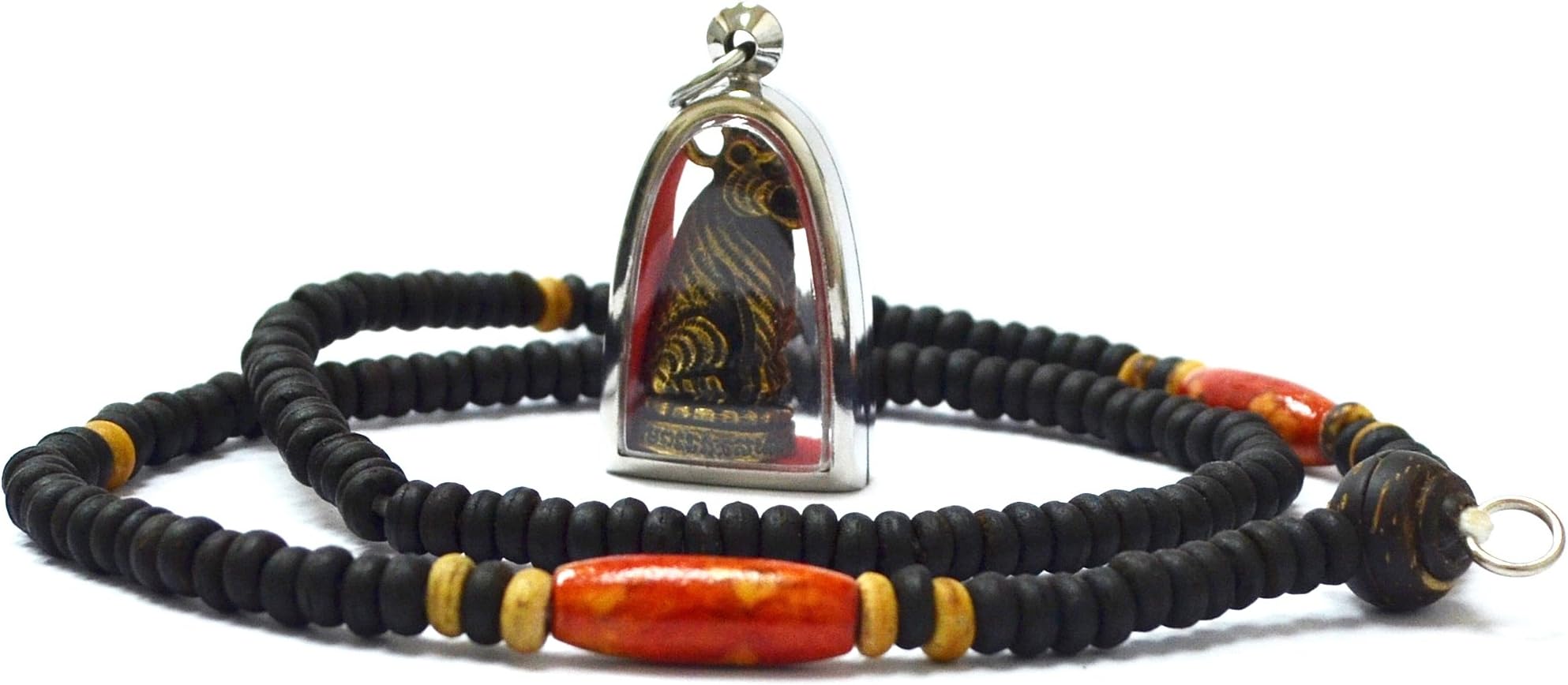 Jewelry Buddha Tiger Amulets Fighter Tiger Pendants Lp Pern,Life Protection