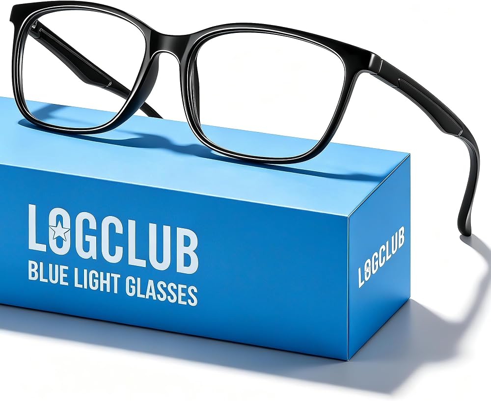 Blue Light Glasses For Men & Women - Anti Glare Computer Blue Light Blocking Glasses with UV Protection for Gaming