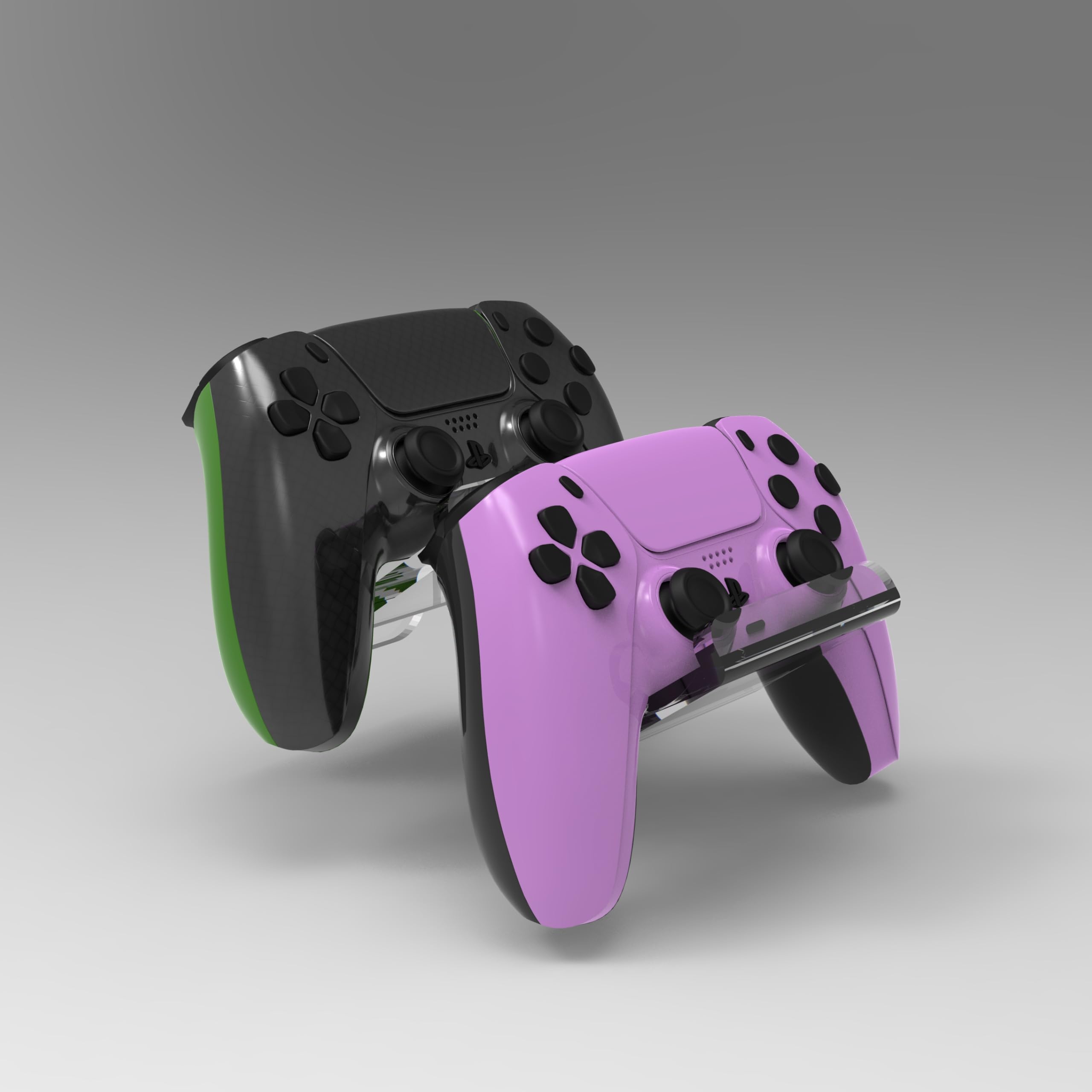 Kirniche Creations Gaming Controller Wall Mount Stand – Holds 2 Controllers | Compatible with PS5, PS4, Xbox, Switch, PC and most Third part controllers | Thick Floating Design | No Drill | Original 3M VHB Tape-image-19