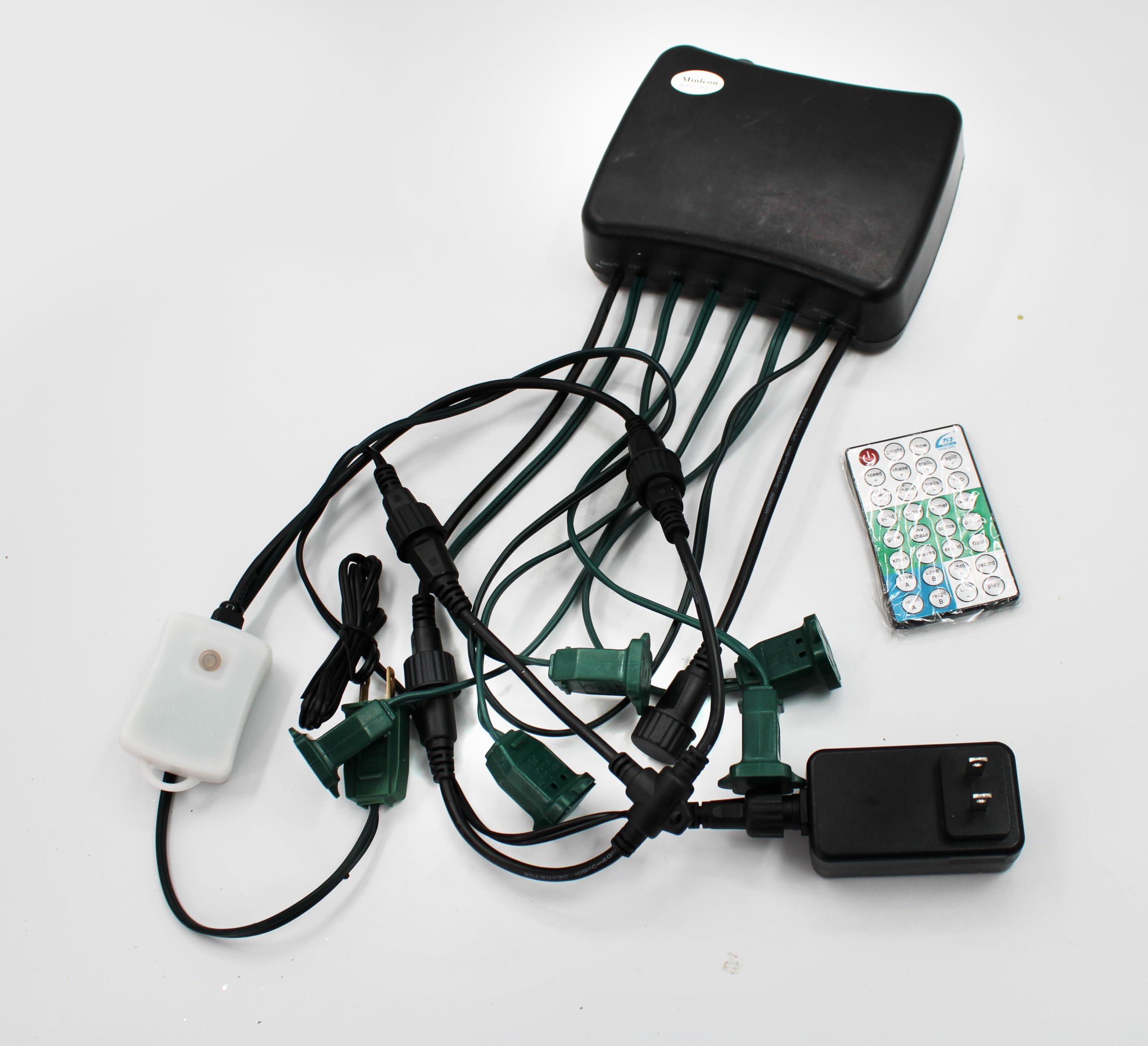 Queens of Christmas 5 Channel Lighting Controller, Green