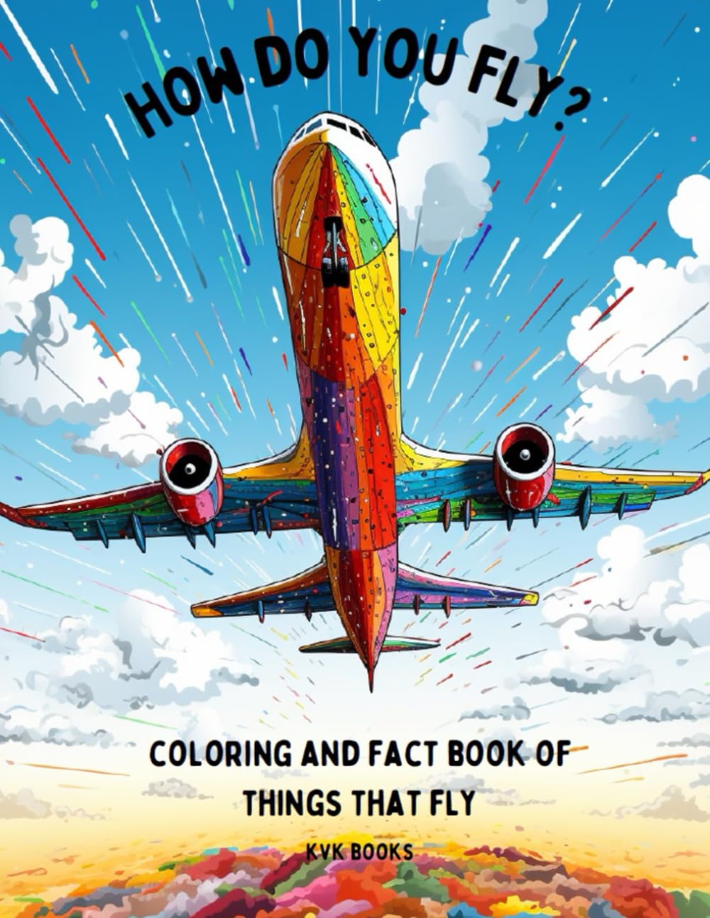HOW DO YOU FLY: COLORING AND FACT BOOK OF THINGS THAT FLY