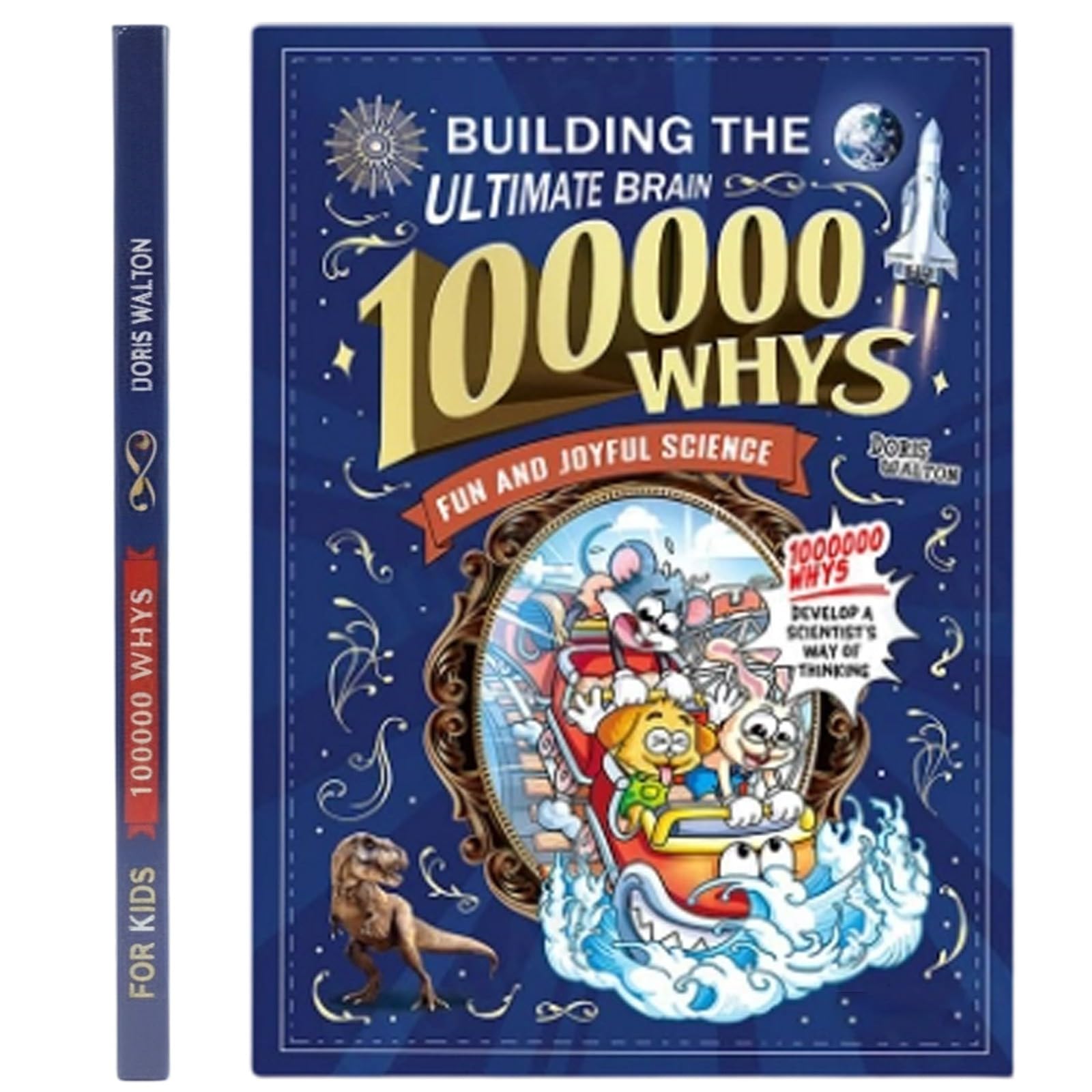 Children's Encyclopedia, Encyclopedia for Children "Why 100,000?" Extracurricular Reading for Primary School Students (Building the Ultimate Brain 100,000 Whys) (1pc)